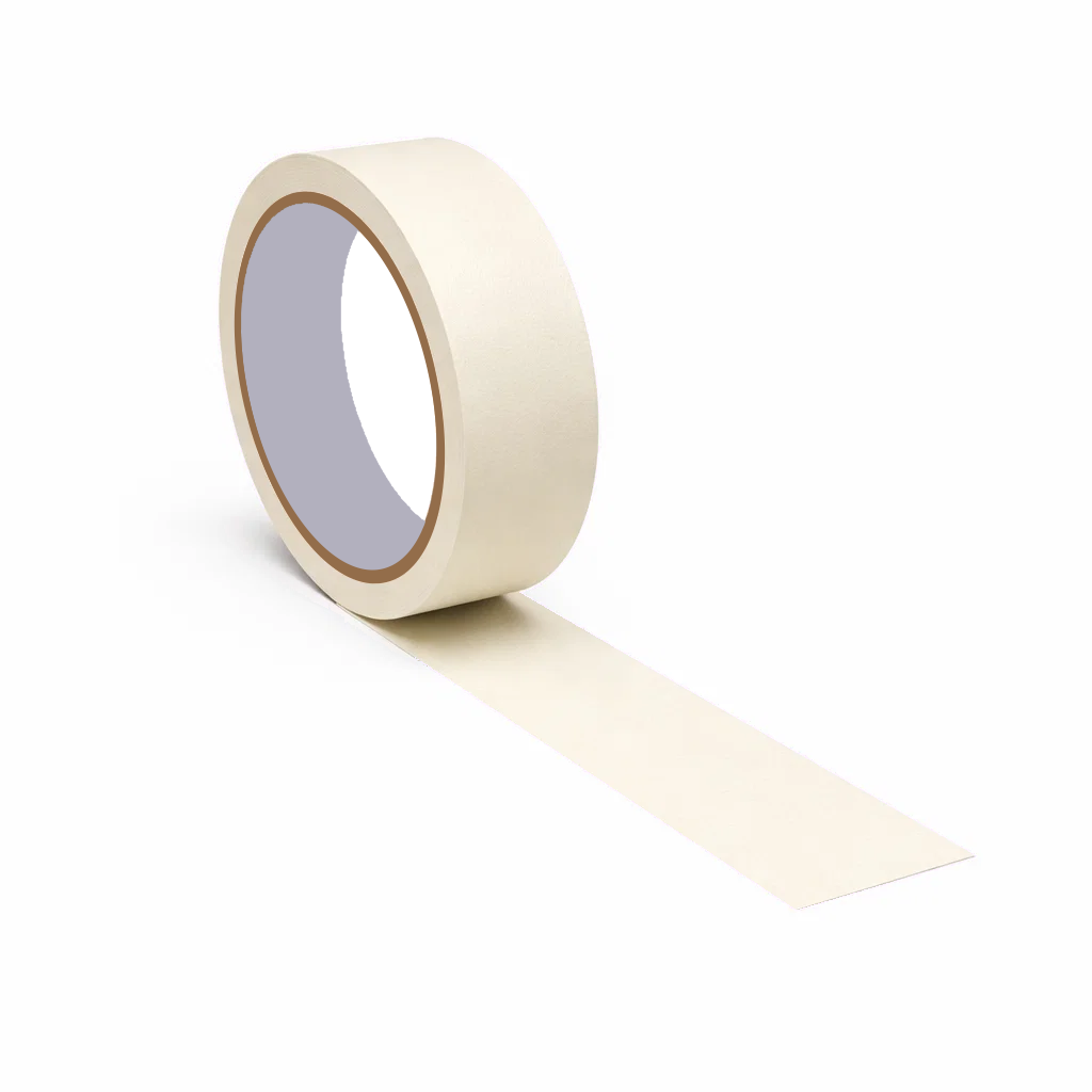 DutchLine - Extra Sterk Hechtende Afplaktape - Wit - 36mmx50m
