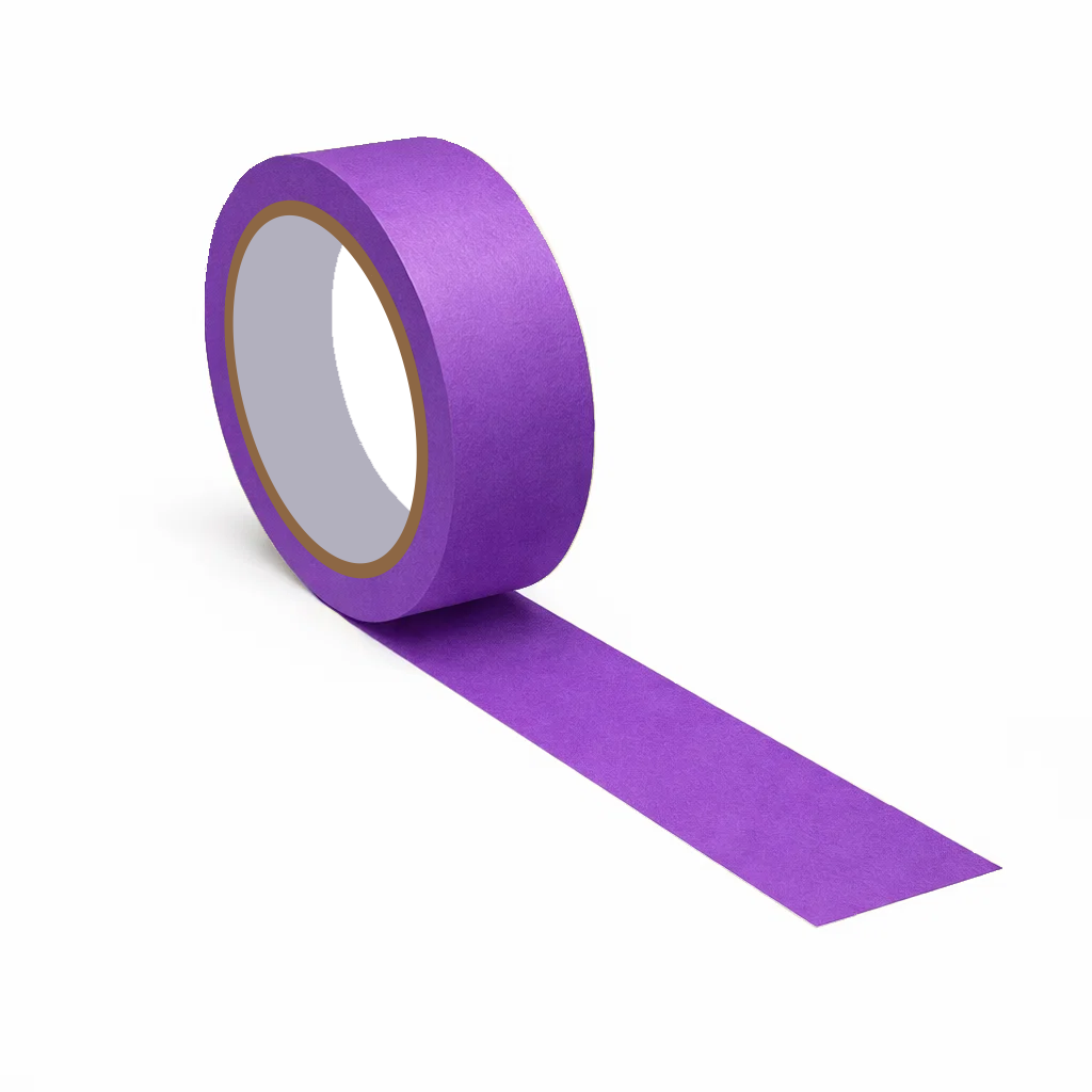 DutchLine - Sensitive Washi Tape - Paars - 50mmx50m