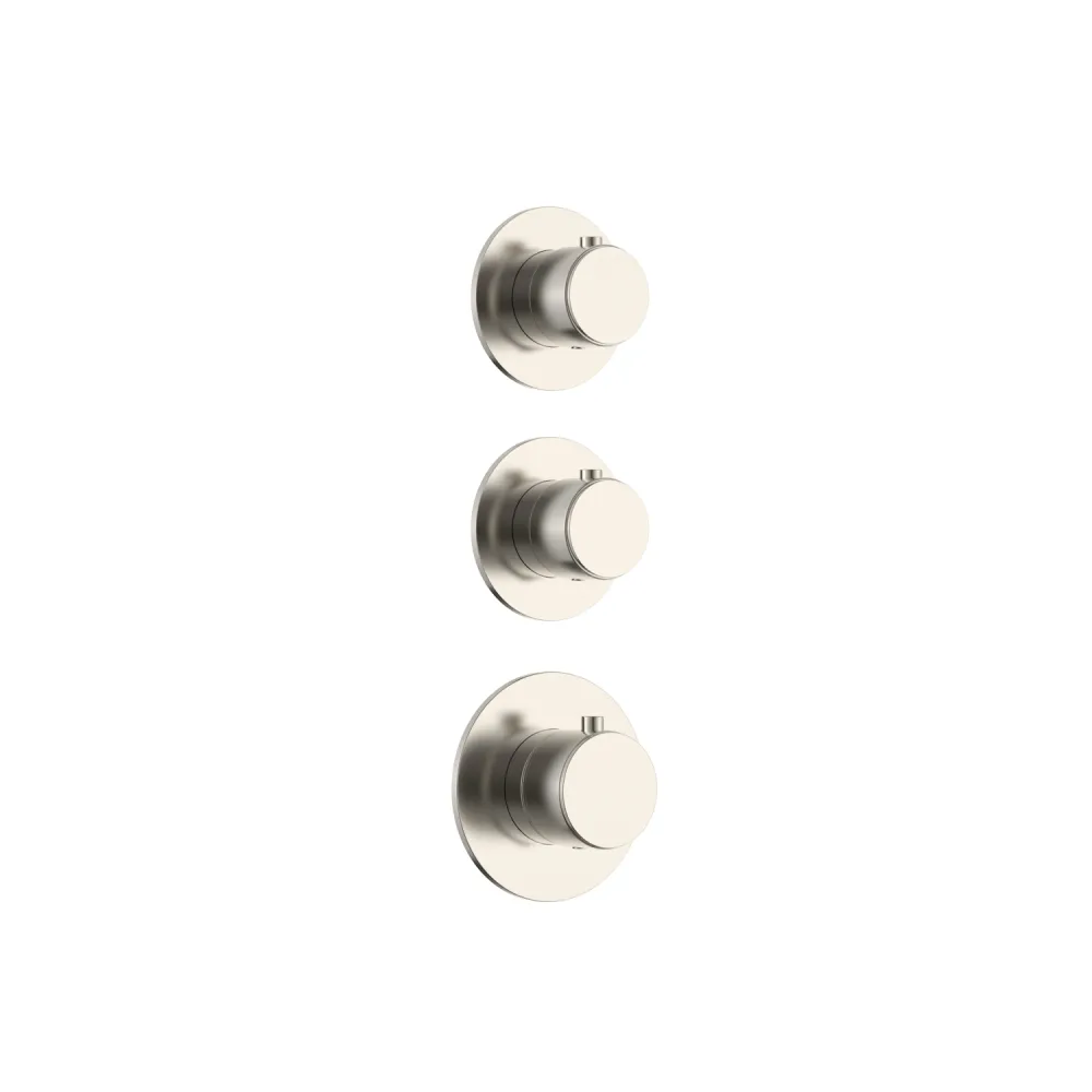 DutchLine - Smooth 3-Weg Thermostische Douchemengkraan - Geborsteld Staal