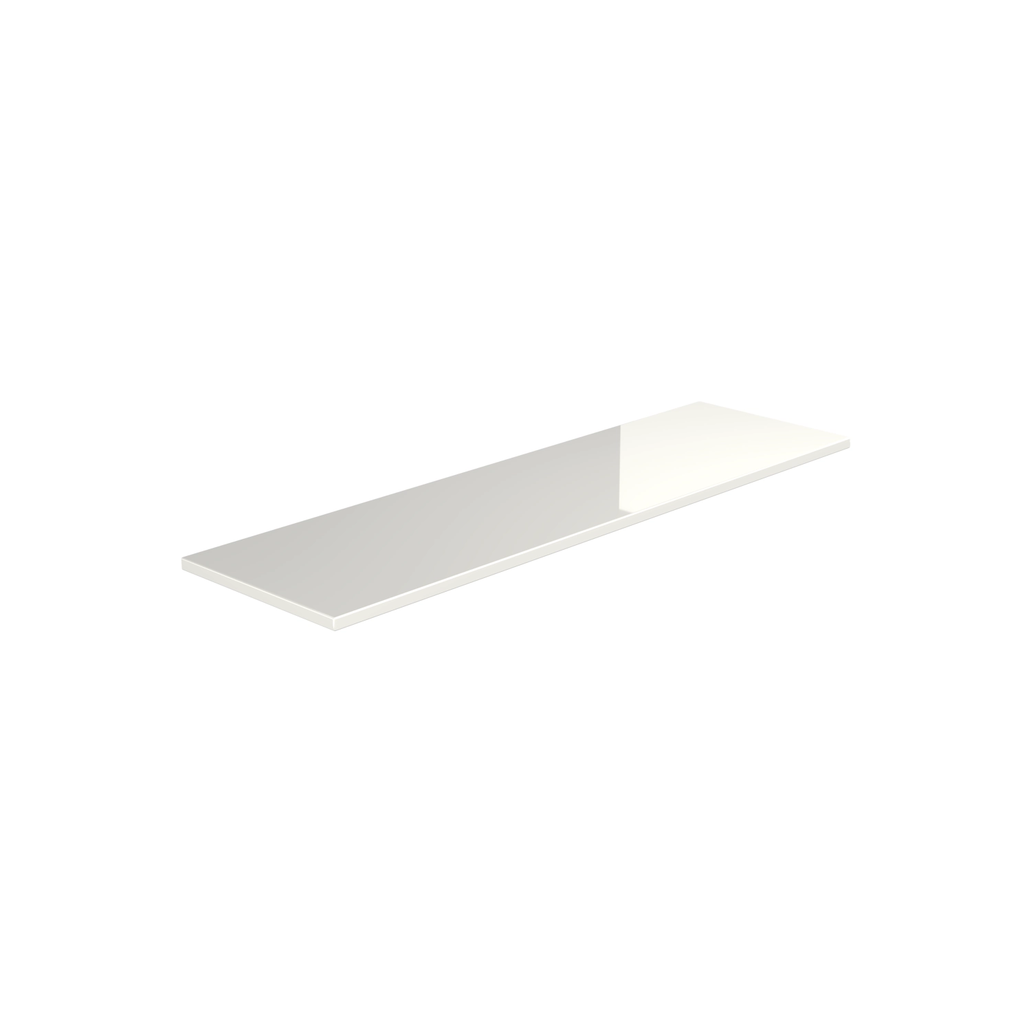 Topblad - Glans Wit - 160