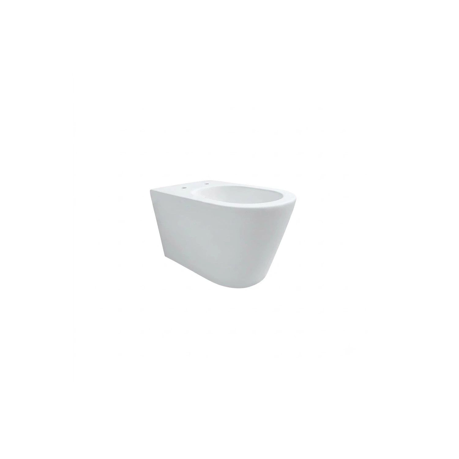 DutchLine - Hugo Tornado Flush Rimless Wandcloset - Mat Wit - 490x370x370mm