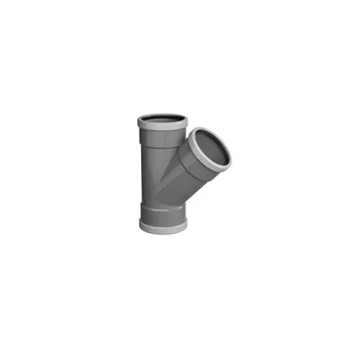 WV PVC Manchet T-Stuk 45° 110