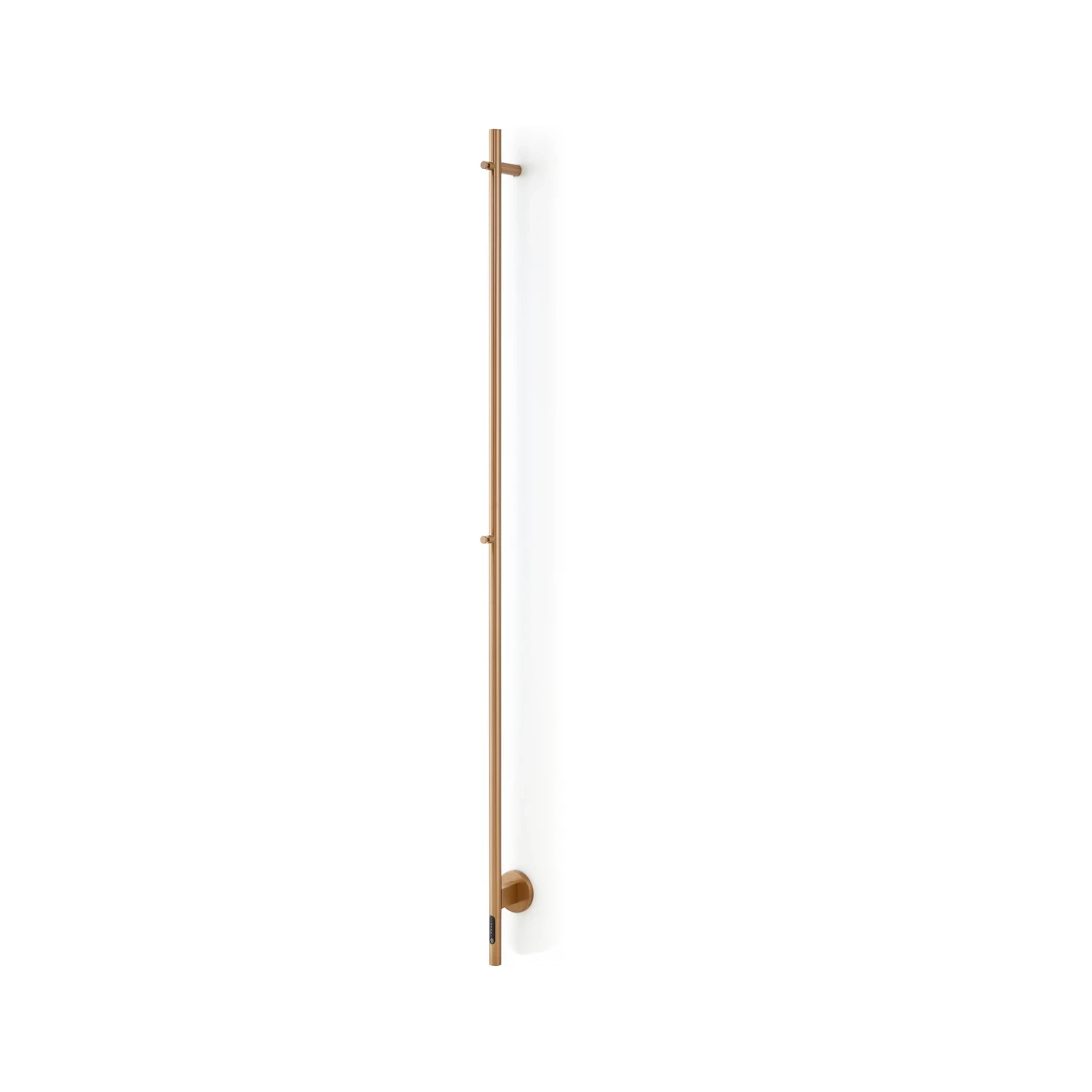 DutchLine Almi - Elektrische Handdoek Verwarmer - 24W - 1600*85*130mm - Geborsteld messing
