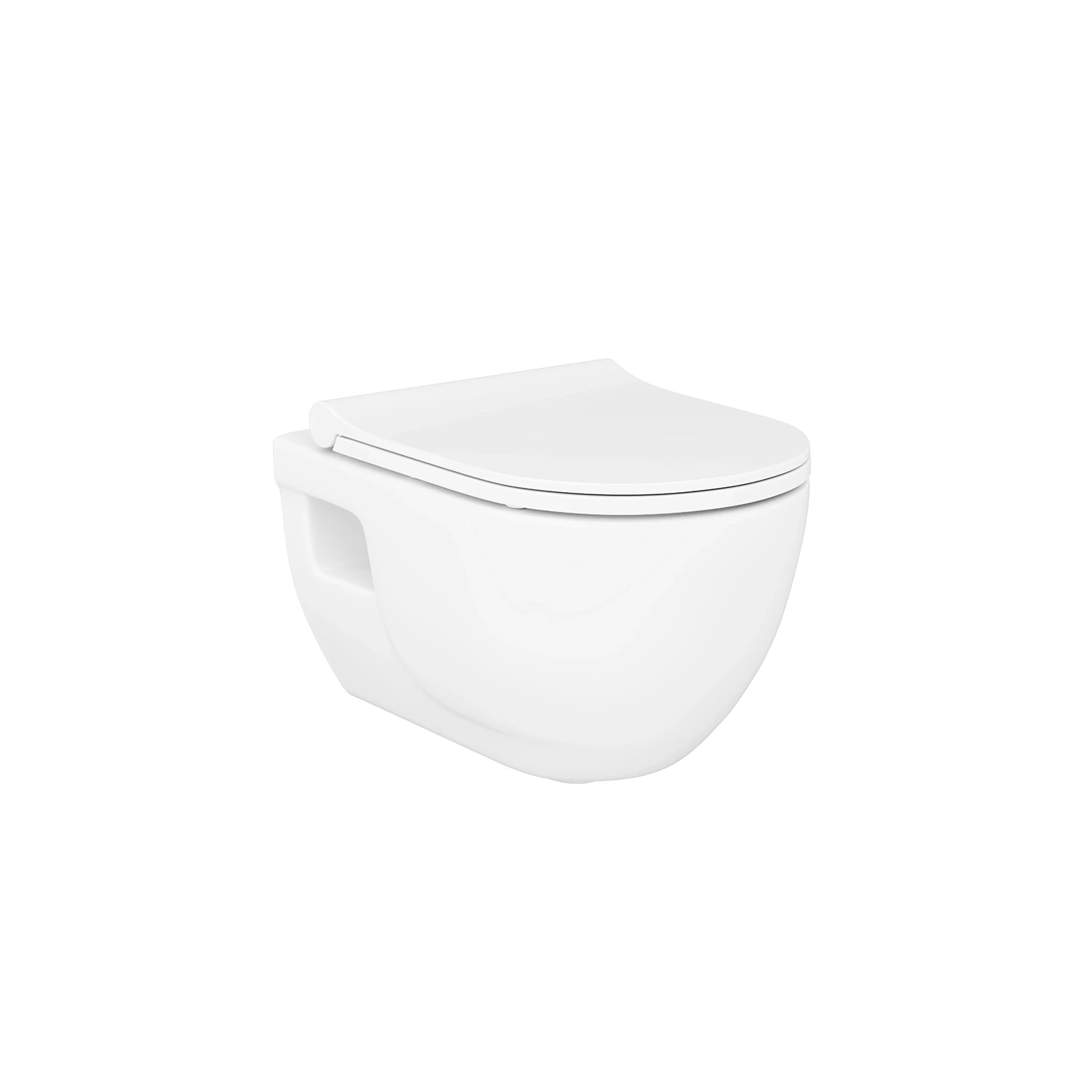 DutchLine - Brilla Toiletpot Zonder Bidet - Glans Wit - 530x355mm - Glans Wit