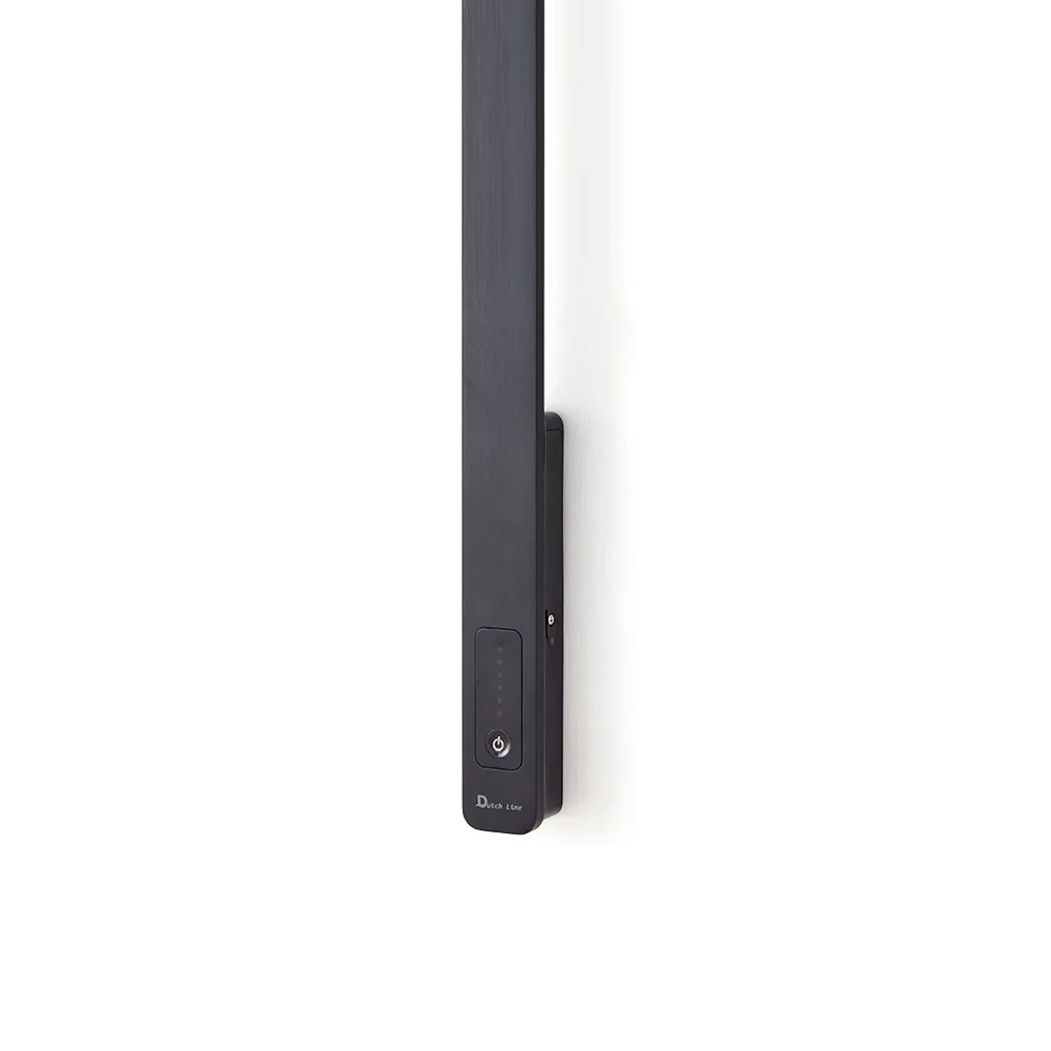 DutchLine - DEV - Elektrische Handdoek Verwarmer - 29W - 1600x40x25mm - DutchLine DEV - Elektrische Handdoek Verwarmer - 29W - 1600*40*25mm - Mat zwart