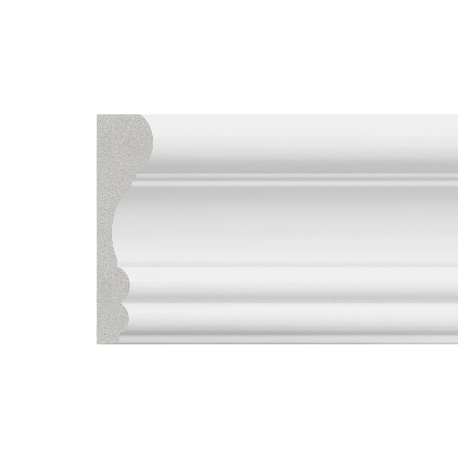 DutchLine - Plafond Sierlijst MDF - Wit - 85x26x2250mm