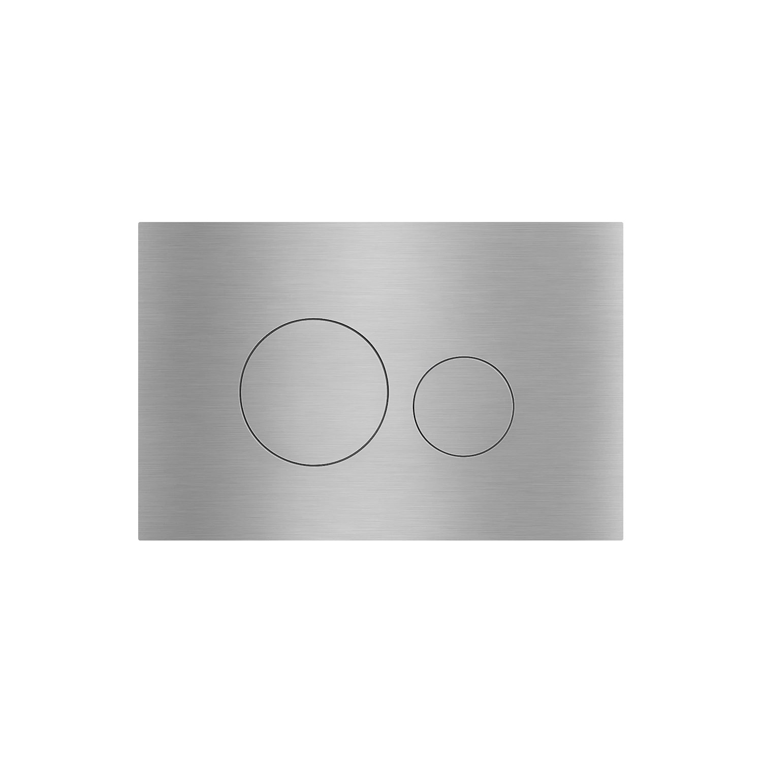 DutchLine - PVD Coated Drukplaat - Geborsteld staal