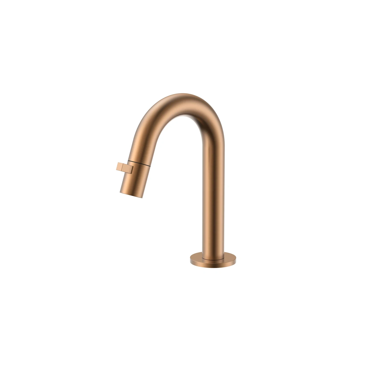 DutchLine - Round Fonteinkraan 189mm - Geborsteld koper