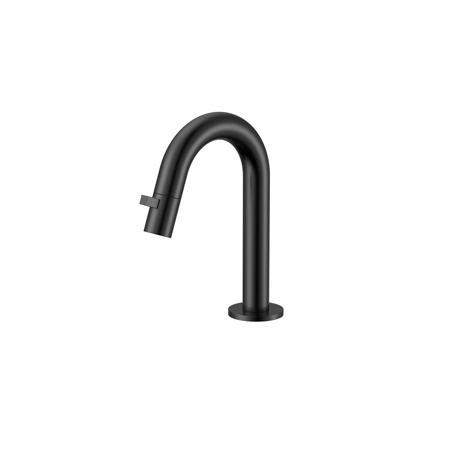 DutchLine - Round Fonteinkraan 189mm - Mat zwart