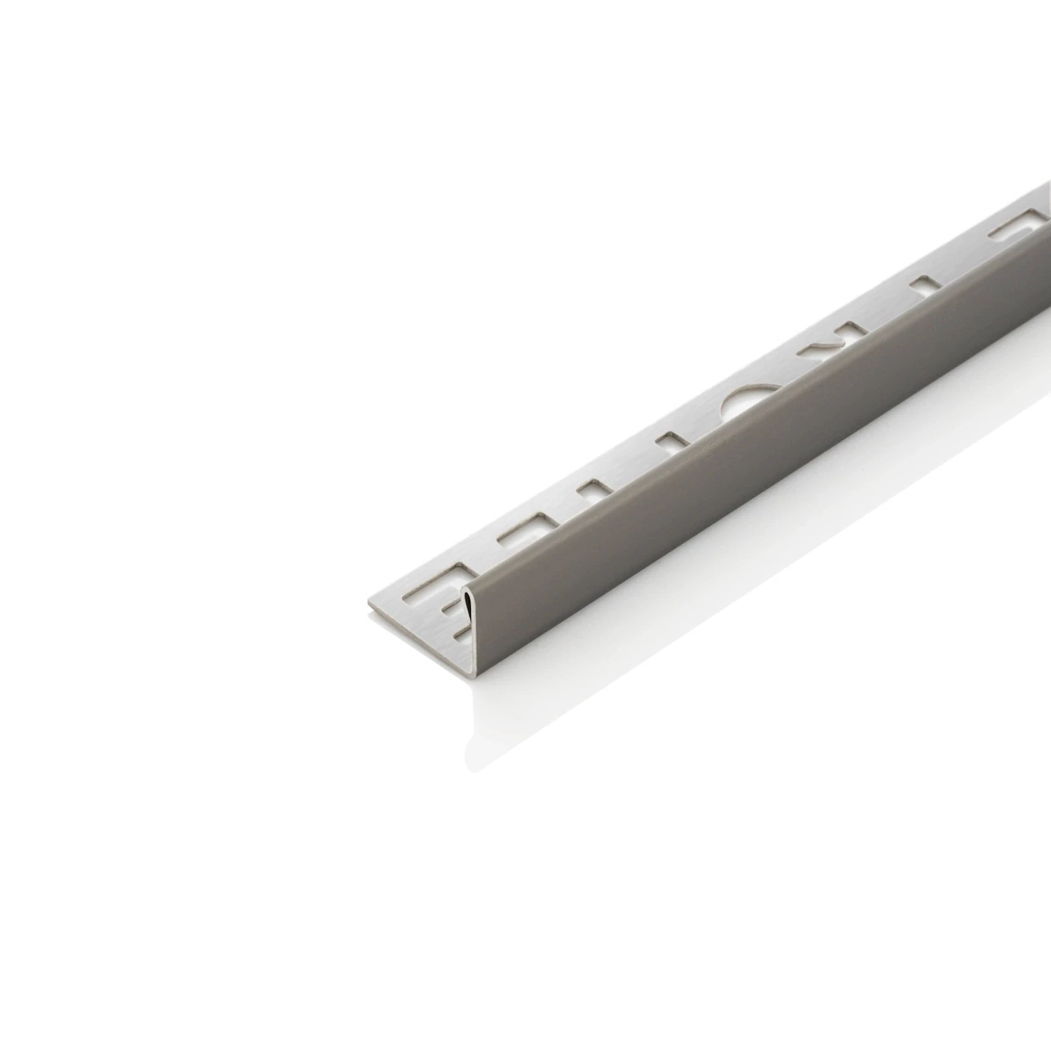 DutchLine - RVS Tegelprofiel - 11x2700mm - Gunmetal