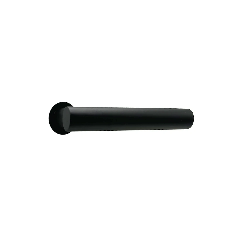DutchLine - Small Rozet Deurkruk - Rond - Mat Zwart