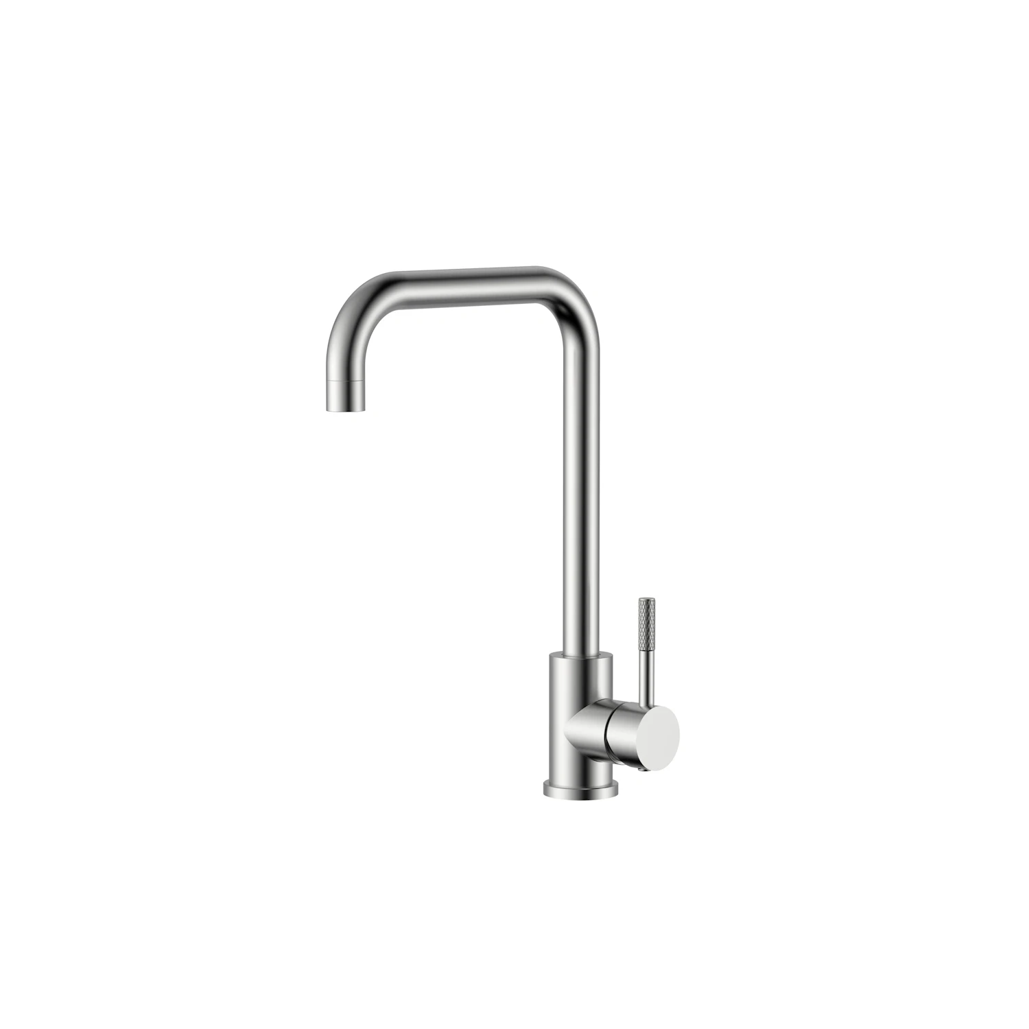 DutchLine - Square S-Grip Keukenmengkraan - Geborsteld staal