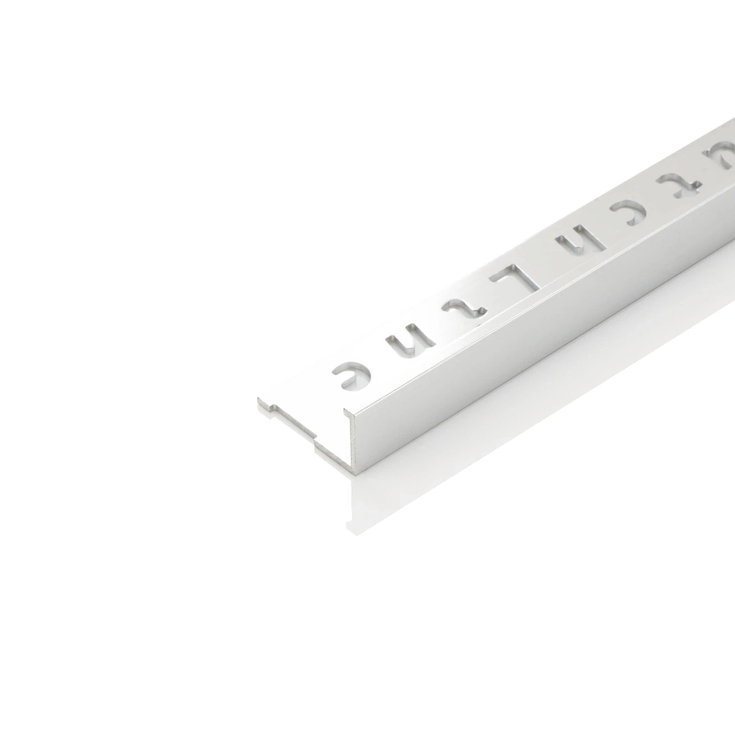DutchLine - Aluminium Tegelprofiel - 11x2700mm - Chroom