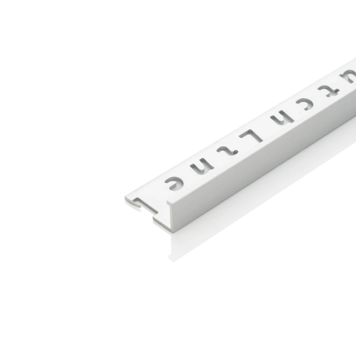 DutchLine - Aluminium  Tegelprofiel - 11x2700mm - Mat Zilver - Mat Zilver