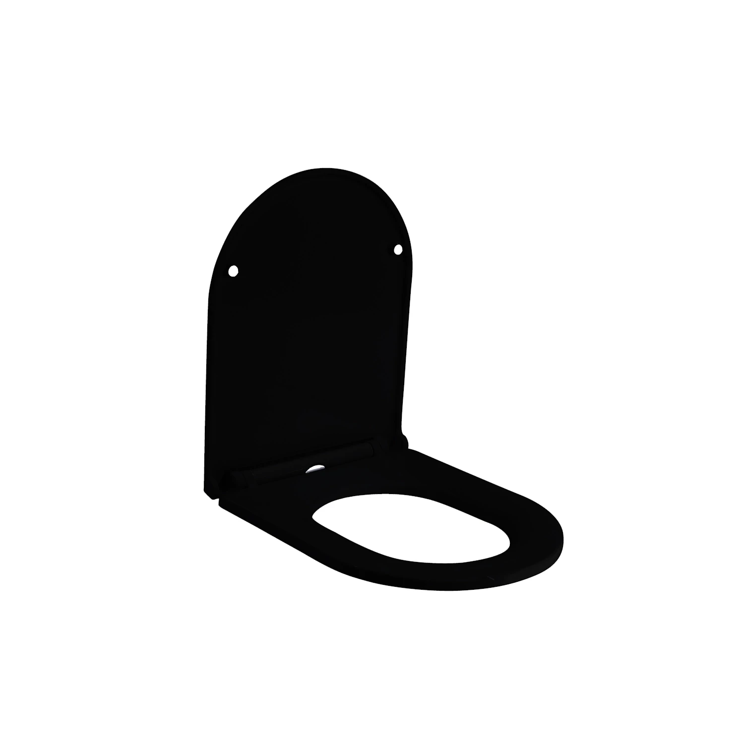 DutchLine Toiletbril - Softclose Quick Release - Mat Zwart