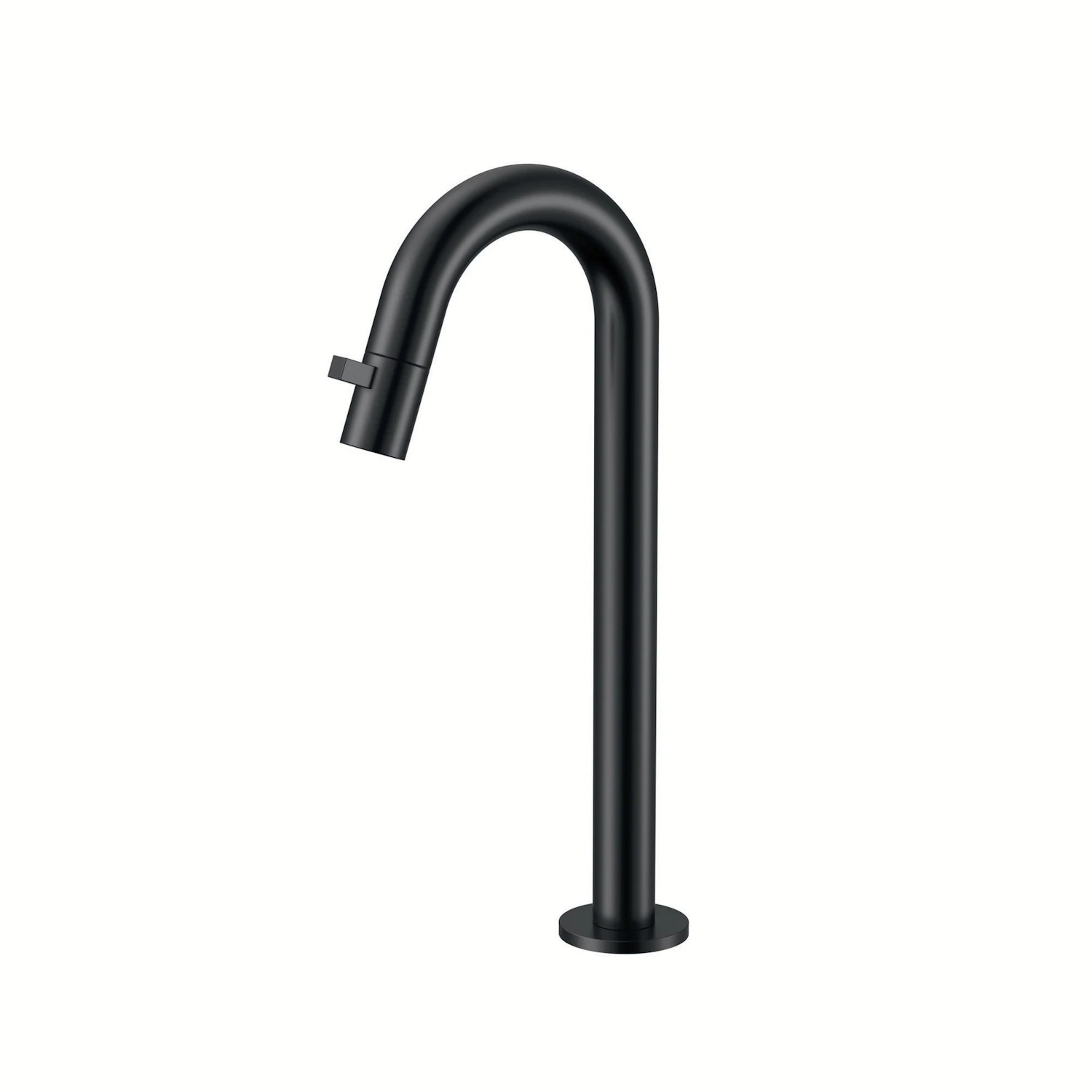 DutchLine - Round XL Fonteinkraan 300mm - Mat zwart
