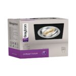 Braytron GU10 Inbouw Spot - Zwart-Zilver, IP20 - Afbeelding 5