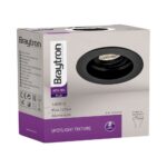 Braytron Ronde Inbouwspot GU10 - Zwart, MR16, Max. 35W - Afbeelding 5