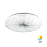 Braytron Jade LED Plafondlamp - Wit, 24W, 3IN1