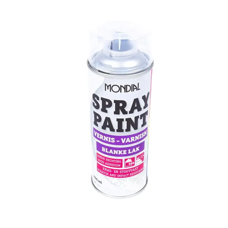 MONDIAL Spray Paint Hoogglans - Blanke - 400 ml