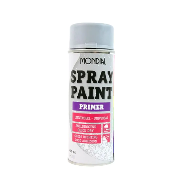 MONDIAL Spray Paint Primer - Grijs - 400 ml