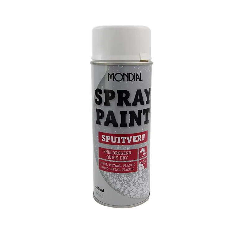 MONDIAL Spray Paint RAL9010 - Mat Wit - 400 ml