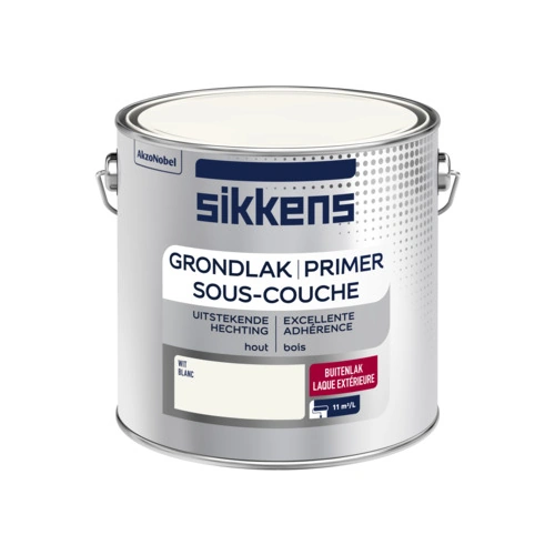 Sikkens Binnenlak Grondlak - Wit - 2,5 L