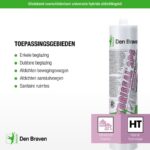 Den Braven - Zwaluw HybriSeal 2PS - Zwart - Afbeelding 3