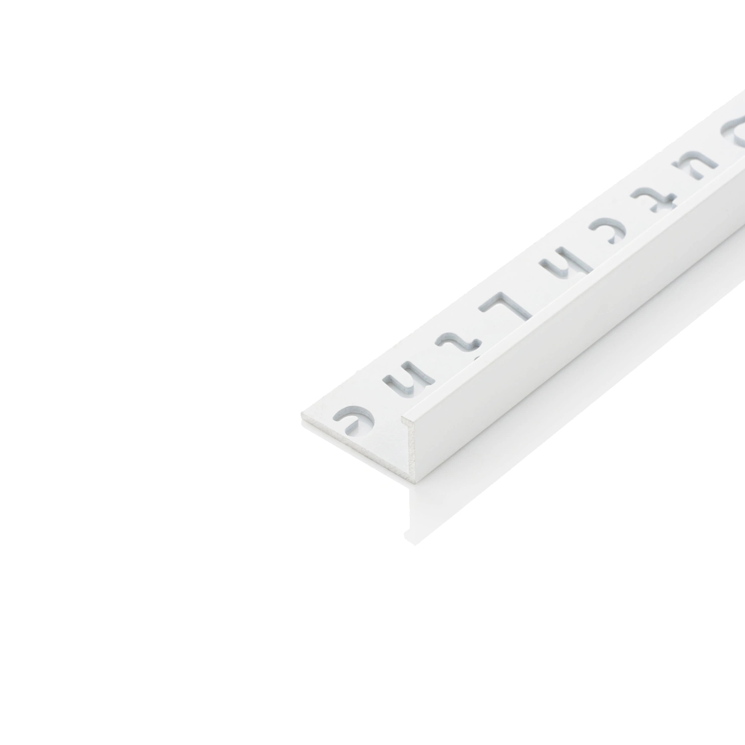 DutchLine - Tegelprofiel - 11x2700mm - Glans Wit Gepoedercoat