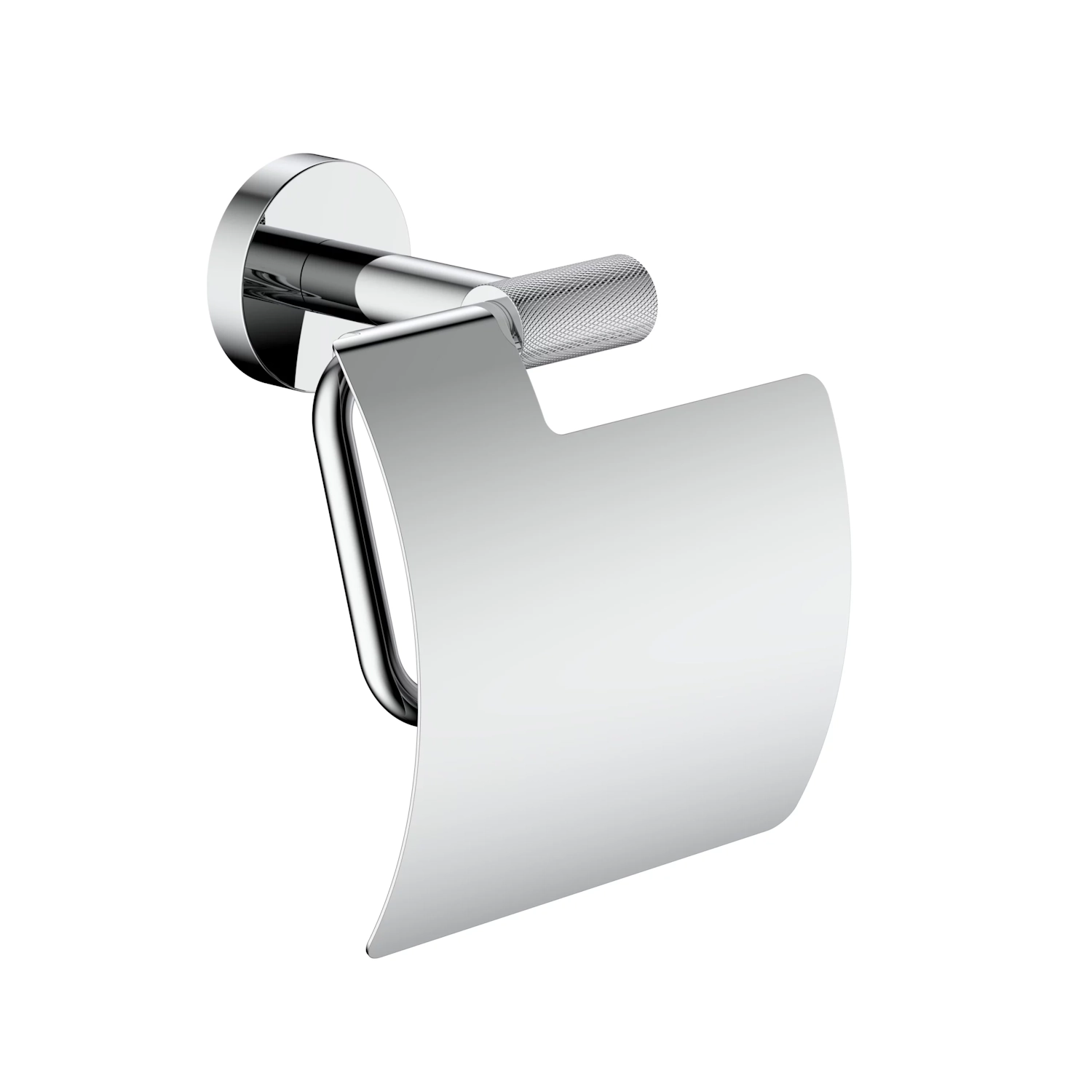 DutchLine - Grip Toilethouder Met Klep - Chroom - A14925152