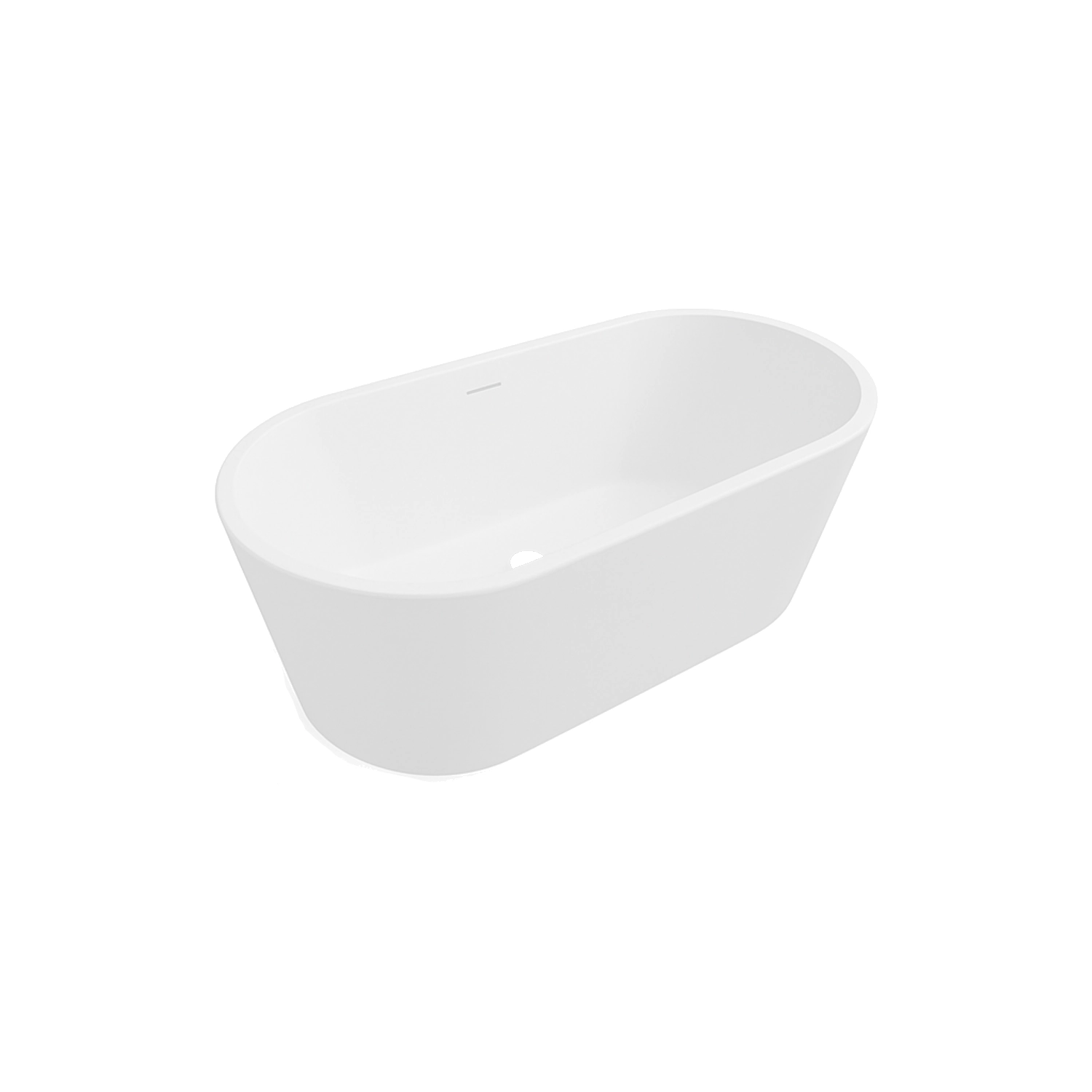 DutchLine - Murano - Vrijstaand Ligbad - Mat Wit - 1800x800x580