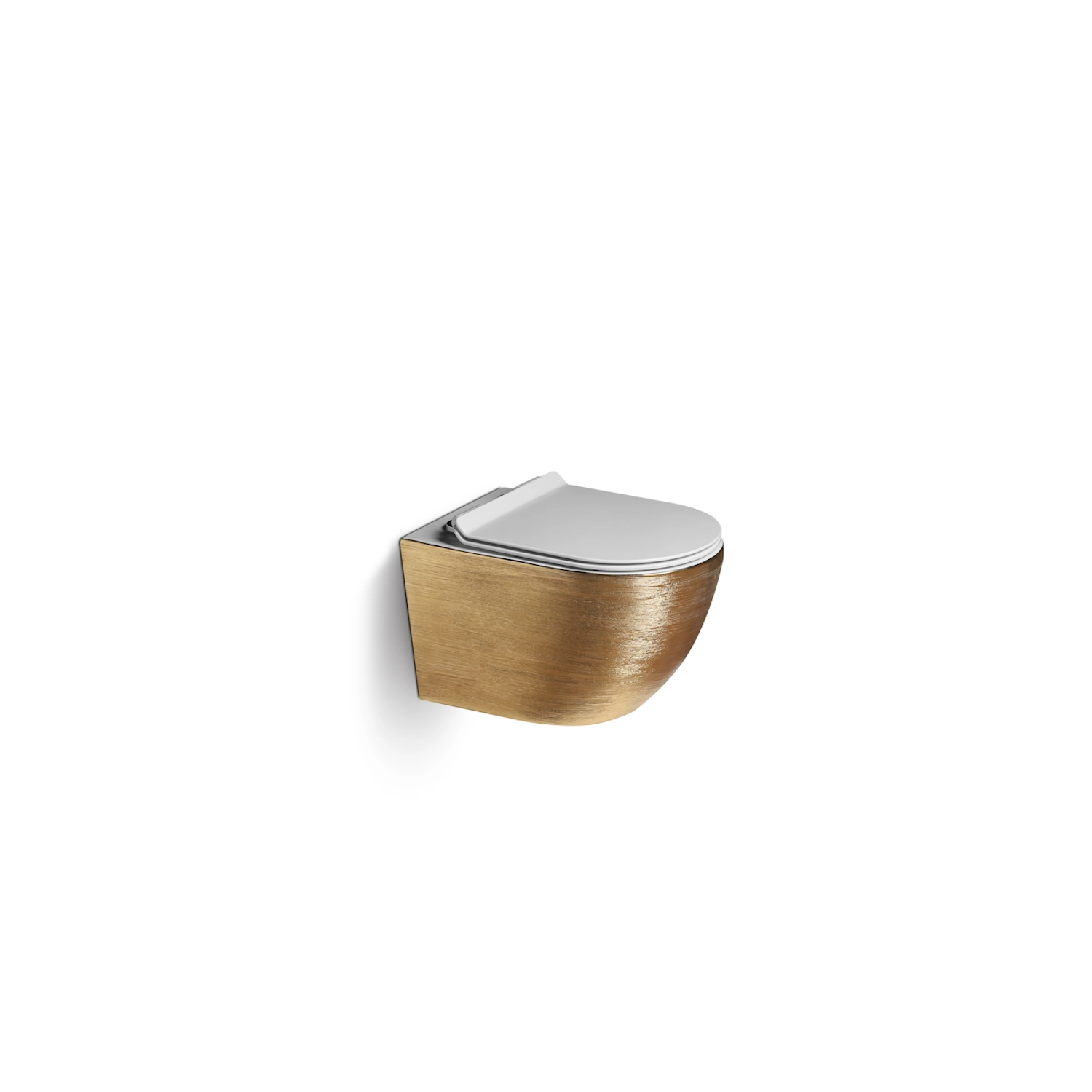 DutchLine - Wandcloset - Geborsteld Goud - Luccio Rimless