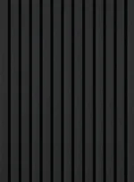 DutchLine - Wandpaneel Akoestisch met echt houtfineer - Mat Zwart - 600*2600mm