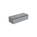 Dutchline Badmeubel Onderkast – Mat Grijs – 120x46cm – 1 Lade – 1 Uitsparing