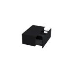 Dutchline Badmeubel Onderkast – Mat Zwart – 80x46cm – 1 Lade – 1 Uitsparing