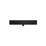 DutchLine - Douchegoot met flens en tegelrooster - Mat Zwart - 800x70mm
